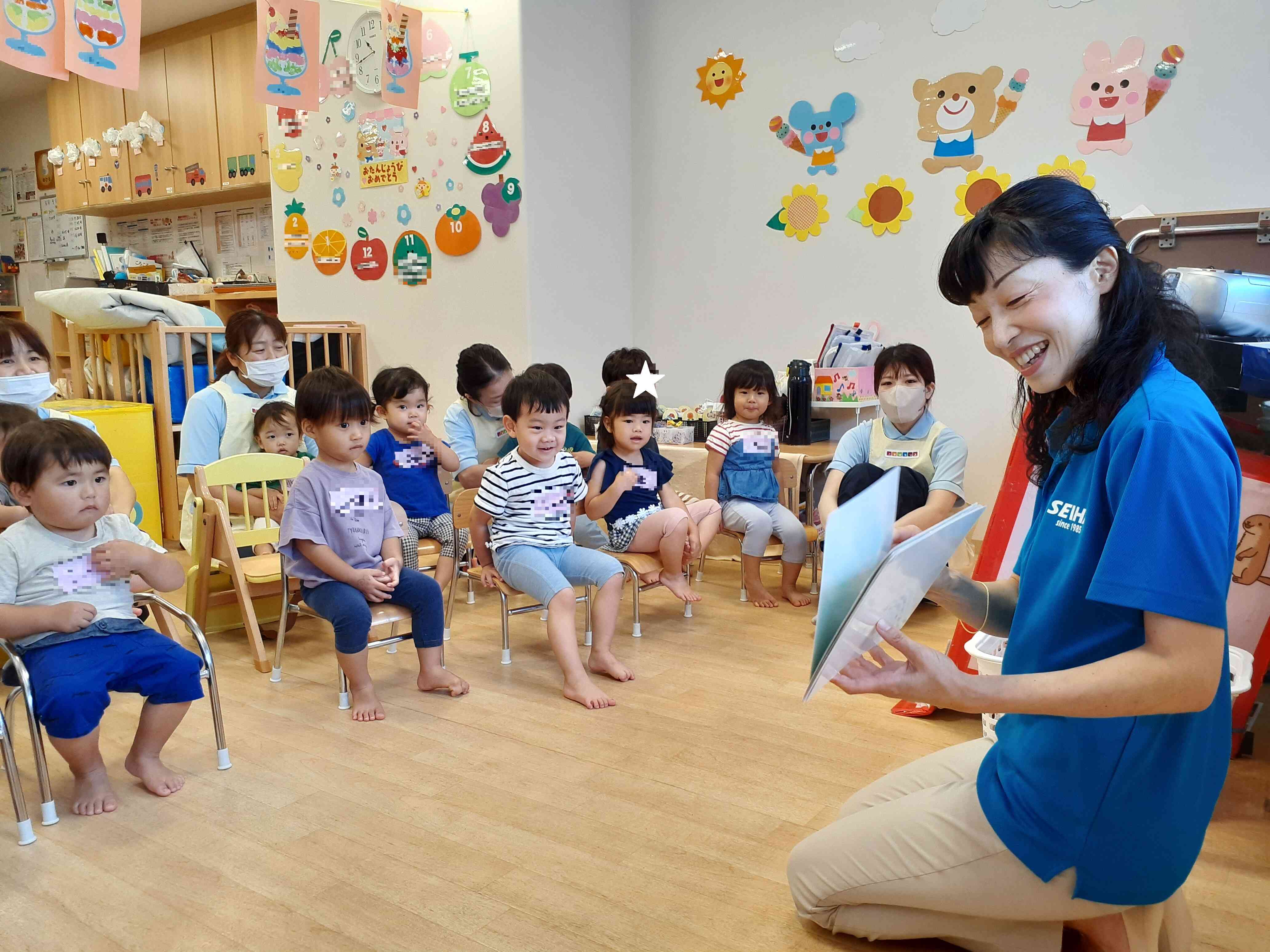 8月の英語教室｜ニチイキッズかなめ保育園｜ニチイキッズ